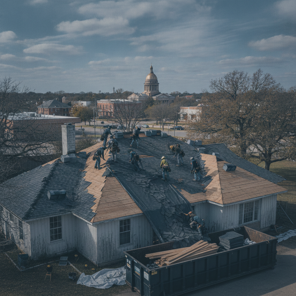 Roof Replacement Cost in Granbury, TX — Roofing Contractors guide illustration in Granbury, Texas